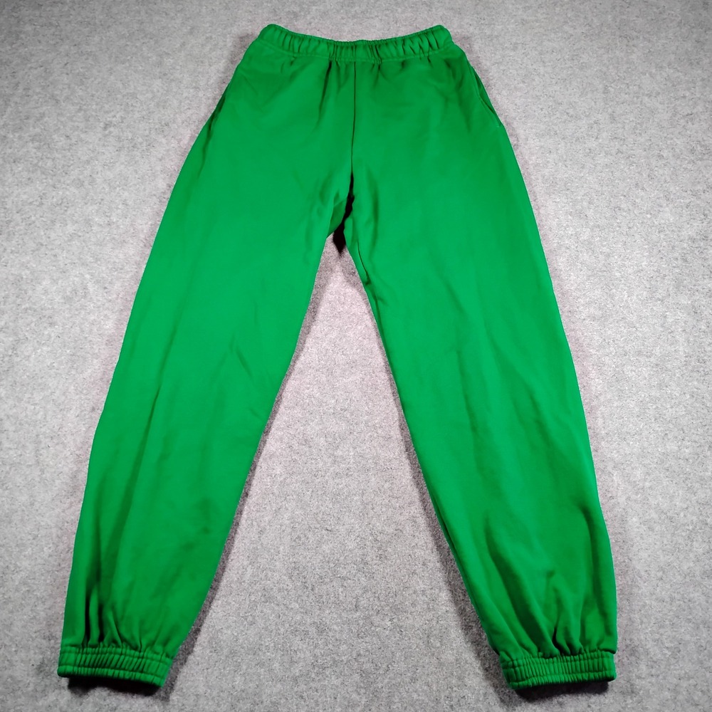 Frankie Collective Womens XS Green Organic Cotton Jogger Sweatpants High Rise‎